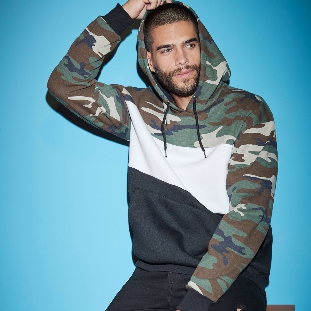 New GUESS Men's Hoodie SZ M